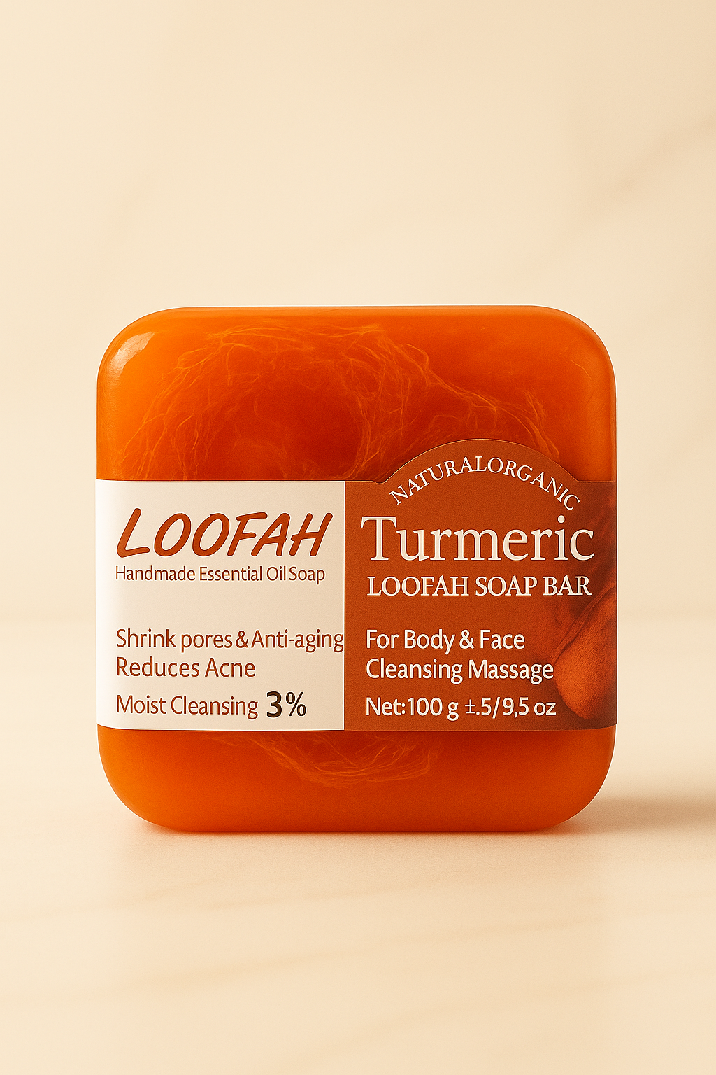 Savon Loofah - Curcuma
